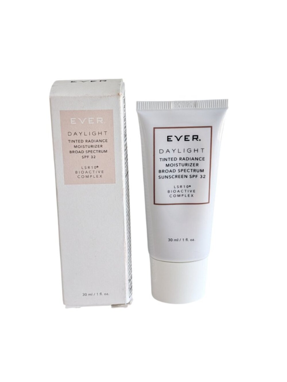 EVER Daylight Tinted Radiance Moisturizer Broad Spectrum SPF MEDIUM 1oz/30ml NOS